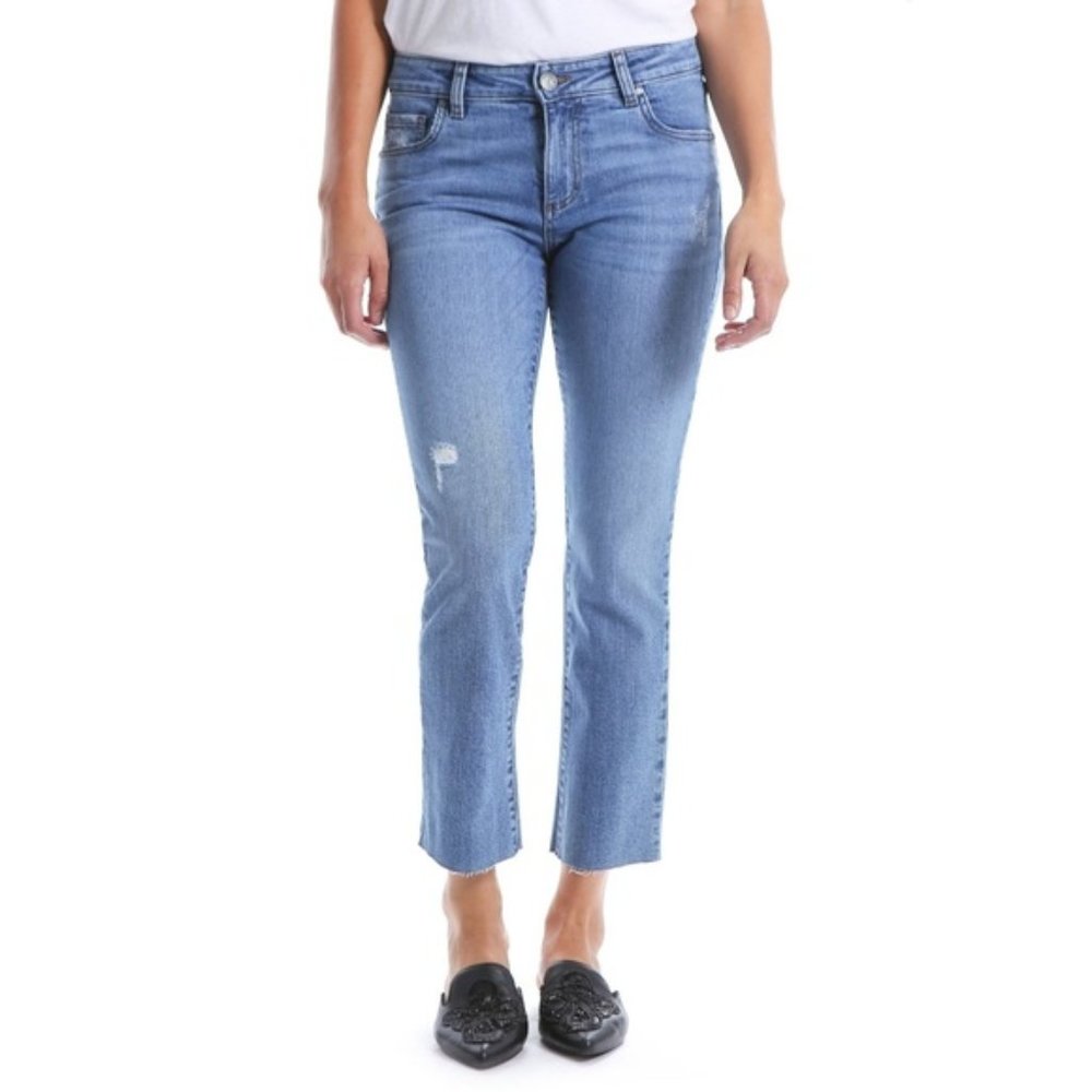 Kut from the Kloth Light Blue Straight Leg Jeans